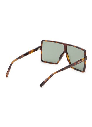 模特儿示范图 - 点击放大 - SAINT LAURENT - 方框飞行员太阳眼镜