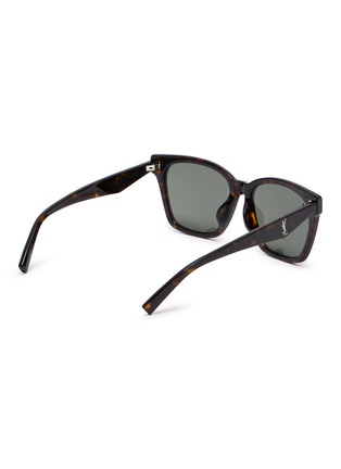 模特儿示范图 - 点击放大 - SAINT LAURENT - 方框太阳眼镜