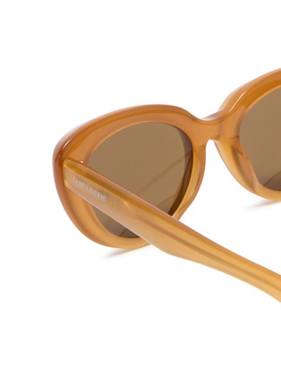 细节 - 点击放大 - SAINT LAURENT - Recycled Acetate Cateye Sunglasses