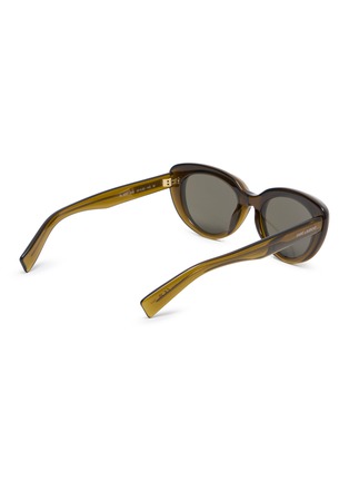 模特儿示范图 - 点击放大 - SAINT LAURENT - 猫眼框太阳眼镜