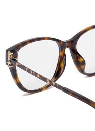 细节 - 点击放大 - SAINT LAURENT - Acetate Metal Square Optical Glasses