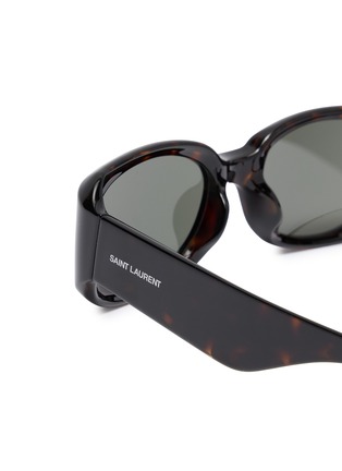 细节 - 点击放大 - SAINT LAURENT - 异形框太阳眼镜