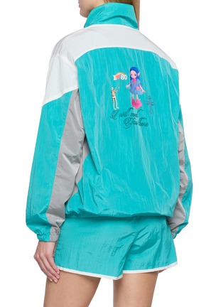 背面 - 点击放大 - HALFWAY NATIVE - MEET U 80'S Colour Block Jacket