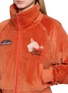  - HALFWAY NATIVE - Terrier Graphic Velour Jacket