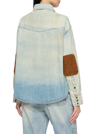 背面 - 点击放大 - FOUND - Western Light Wash Denim Shirt