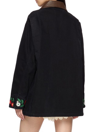 背面 - 点击放大 - FOUND - Floral Embroidered Work Jacket