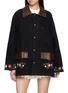 首图 - 点击放大 - FOUND - Floral Embroidered Work Jacket