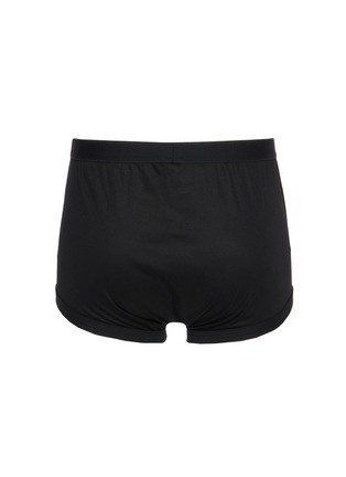 细节 - 点击放大 - ZIMMERLI - Open Fly Sea Island Cotton Boxer Brief
