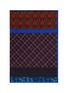 细节 - 点击放大 - DRIES VAN NOTEN - Large Twin Floral Plaid Print Pareos Scarf
