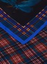 细节 - 点击放大 - DRIES VAN NOTEN - Large Twin Floral Plaid Print Pareos Scarf