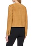 背面 - 点击放大 - R2W - Hannah Collarless Suede Short Jacket