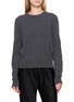 首图 - 点击放大 - R2W - Round Neck Cashmere Knit Sweater
