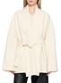 首图 - 点击放大 - R2W - Marena Shawl Collar Wool Cashmere Handmade Coat