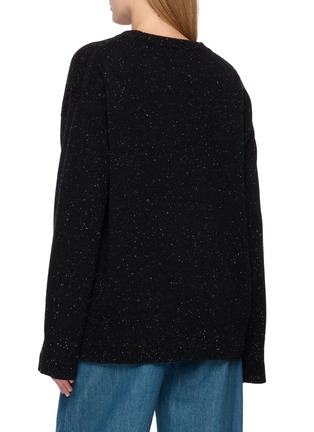 背面 - 点击放大 - R2W - Rasmo Round Neck Wool Cashmere Knit Sweater