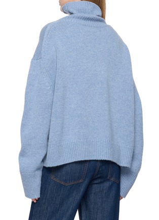 背面 - 点击放大 - R2W - Straight Hem Turtleneck Knit Sweater