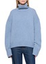 首图 - 点击放大 - R2W - Straight Hem Turtleneck Knit Sweater