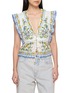首图 - 点击放大 - FARM RIO - Emily Floral Tapestry Blouse
