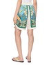 背面 - 点击放大 - FARM RIO - Mosaic Print Drawstring Shorts