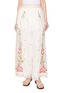 首图 - 点击放大 - FARM RIO - Flower Embroidery Wide Leg Pants