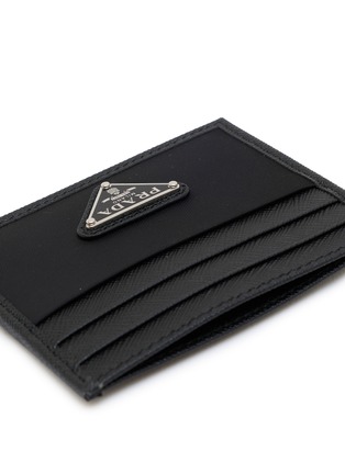 细节 - 点击放大 - PRADA - Re-Nylon Saffiano Leather Card Holder