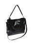 模特儿示范图 - 点击放大 - PRADA - Bonnie Belted Leather Shoulder Bag