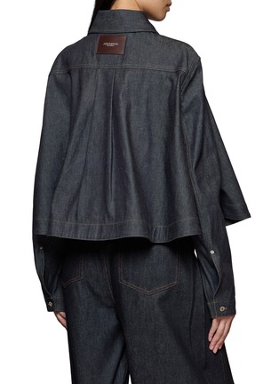 背面 - 点击放大 - JW ANDERSON - Flared Dark Wash Denim Jacket