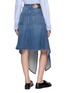 背面 - 点击放大 - JW ANDERSON - Drop Front Asymmetrical Medium Wash Denim Skirt