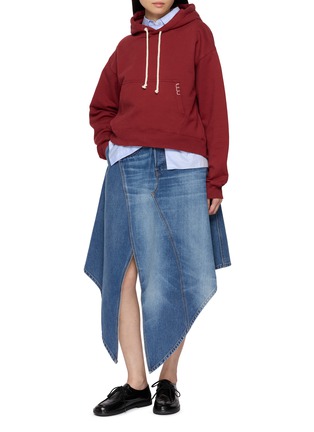 模特儿示范图 - 点击放大 - JW ANDERSON - Contrast Stitch Oversized Hoodie
