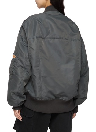 背面 - 点击放大 - JW ANDERSON - Oversized Tipped Hem Bomber Jacket