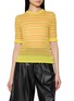 首图 - 点击放大 - JW ANDERSON - Sheer Fairisle Top