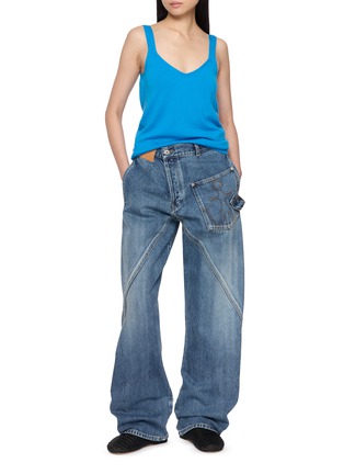 模特儿示范图 - 点击放大 - JW ANDERSON - Twisted Workwear Jeans