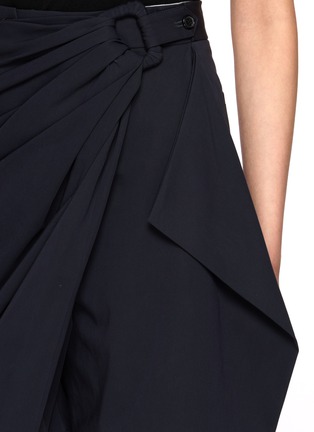  - JW ANDERSON - Belted Front Drape Tailored Shorts