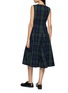 背面 - 点击放大 - JW ANDERSON - Chequered Cotton Cloqué Dress