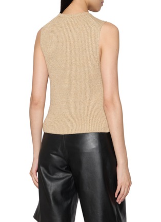 背面 - 点击放大 - JW ANDERSON - Quarter Zip Knit Tank Top