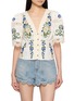 首图 - 点击放大 - FARM RIO - Floral Embroidered Blouse
