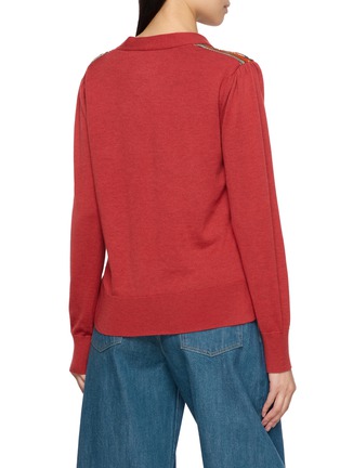 背面 - 点击放大 - FARM RIO - Aomola Scarf Knit Cardigan
