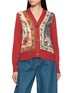 首图 - 点击放大 - FARM RIO - Aomola Scarf Knit Cardigan