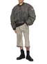 模特儿示范图 - 点击放大 - RICK OWENS - Secchia Flight Jacket