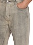  - RICK OWENS - Bolan Cut-Off Cropped Cotton Denim Jeans