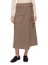 首图 - 点击放大 - THE LOOM - Shell Edge Belted Wool Wrap Midi Skirt