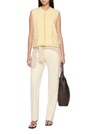 模特儿示范图 - 点击放大 - THE LOOM - Soft Line Corduroy Straight Leg Pants