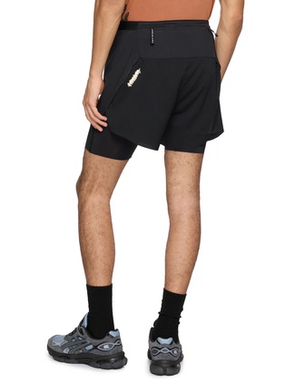 背面 - 点击放大 - ADIDAS - X Song for the Mute Graphic Print Layered Running Shorts