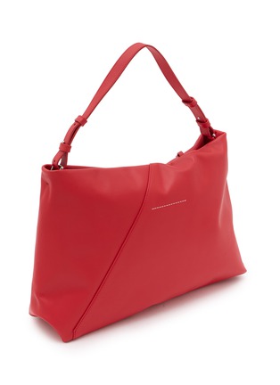 细节 - 点击放大 - MM6 MAISON MARGIELA - Folded Pochette Leather Bag