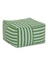 首图 –点击放大 - NOBODINOZ - Ottoman Beanbag — Green Blue Stripes