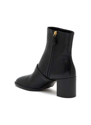  - PRADA - 65 TRONCHETTI 搭扣高跟及踝靴