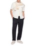 模特儿示范图 - 点击放大 - ORLEBAR BROWN - Alex Drawstring Waistband Linen Pants