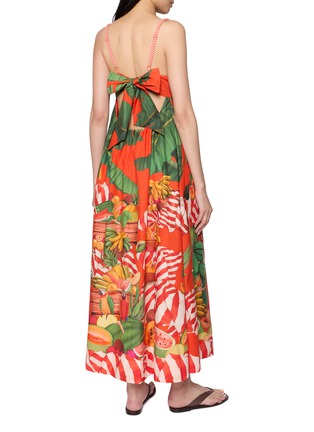 背面 - 点击放大 - FARM RIO - Fruit Trolley Sweetheart Neck Maxi Dress