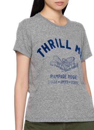  - MOTHER - The Boxy Goodie Goodie Rollercoaster Graphic T-Shirt