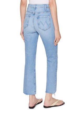 背面 - 点击放大 - MOTHER - The Hustler Ankle Fray Light Wash Jeans