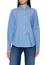 首图 - 点击放大 - MOTHER - The Foxy Boxy Embroidered Shirt